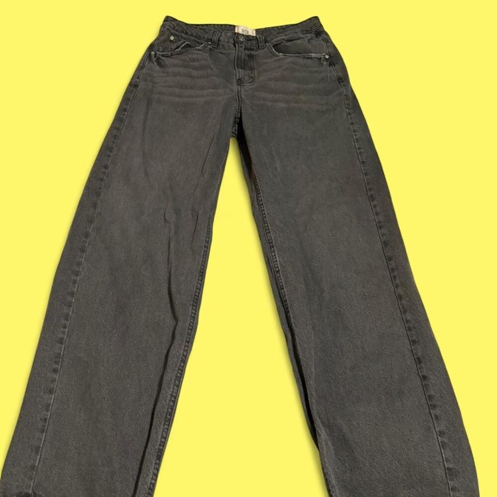 BDG Urban Outfitters Wide Leg Baggy Jeans - Washed Black / Charcoal (Size 29)